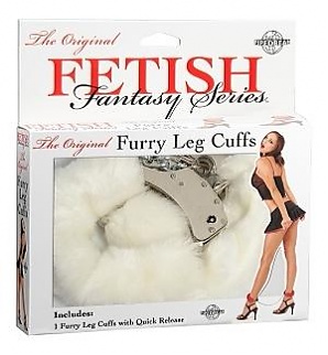 Leg Cuffs White