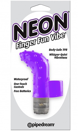 Neon Finger Fun Vibe - Purple