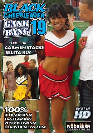 Black Cheerleader Gang Bang 19