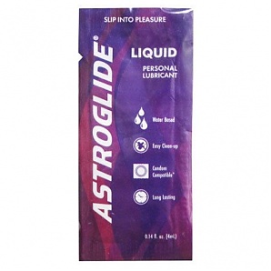 Astroglide Personal Liquid Lubricant 4ml Water Based