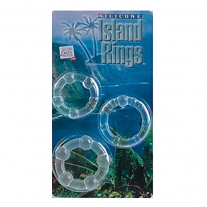 Silicone Island Rings - Clear