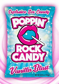 Poppin Rock Candy Sex Confection Vanilla Blast -  Oral - 10 pack